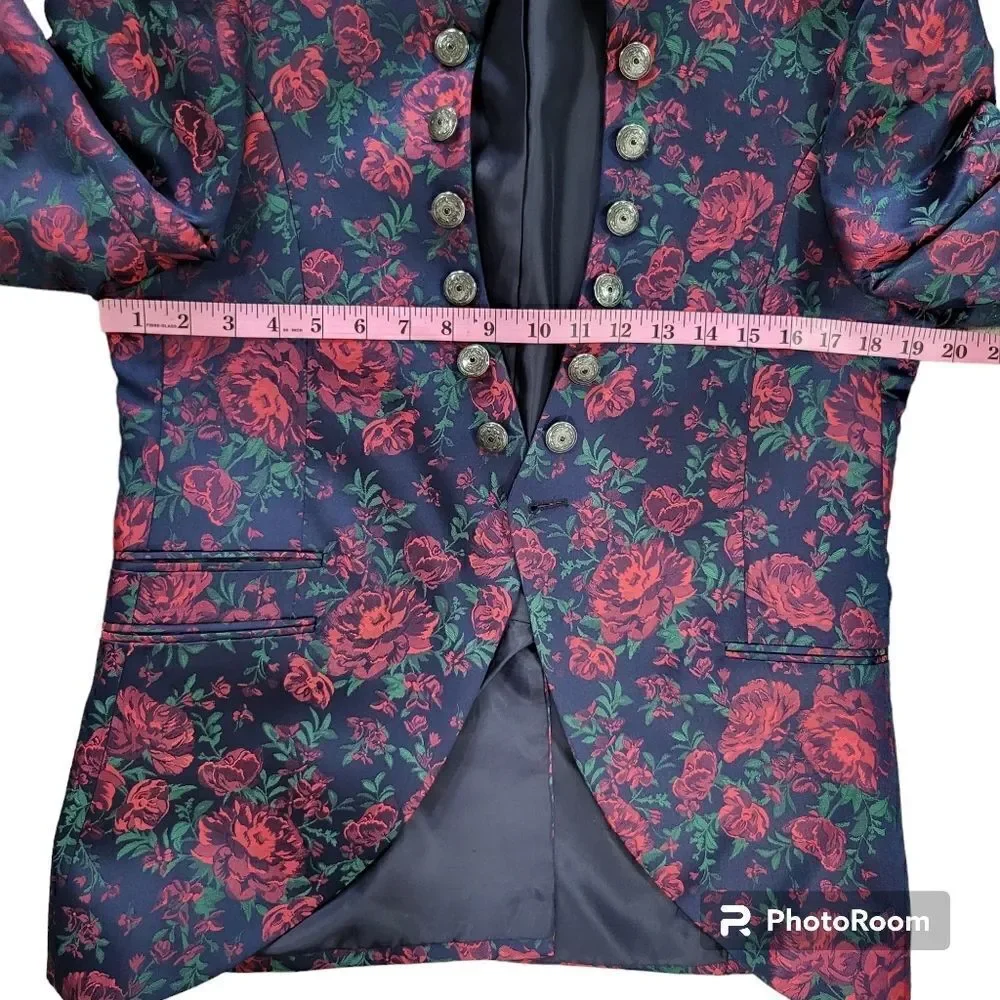 Esta Nicci floral 4 piece prom suit size 38 - Picture 5 of 16